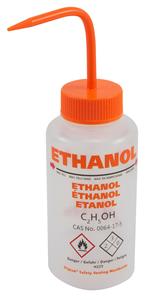 506495-0002 | Washbottle GHS WM Ethanol LDPE 500mL