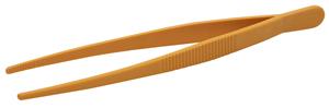516555-0003 | Tweezers Yellow Rounded PMP 180mm