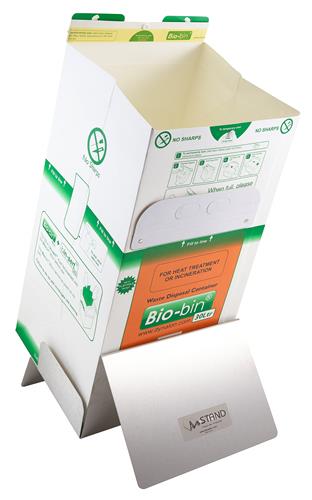 797303-6300 | Bio Bin M Stand SS 16.85x7.12x11.25 30