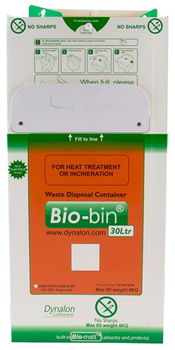 797303-0030 | Bio Bin Floor 11x11x16.3 30L CS 10