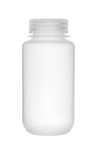 CH0172CW | Reagent Bottle, 250ml - Wide Mouth with Screw Cap - Polypropylene - Translucent - Eisco Labs