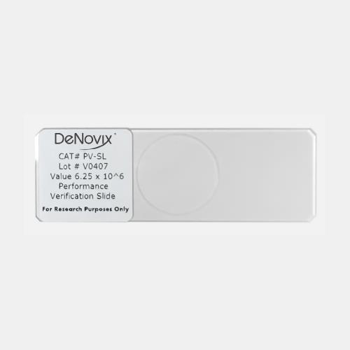 P-0528 | DeNovix CellDrop Performance Verification Slide