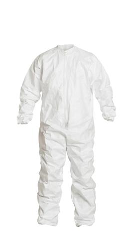Coverall Zipper Front Elastic Wrist and Ankle