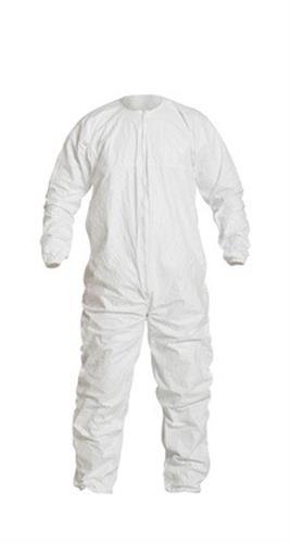 Coverall Zipper Front Elastic Wrist And Ankle