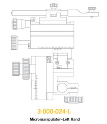 3-000-024-L | Micromanipulator MM33 Left for all Models
