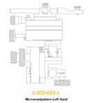 3-000-024-L | Micromanipulator MM33 Left for all Models