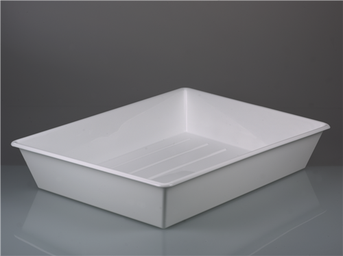 4201-5070 | Laboratory tray, PP white, in. LxW 500x700 mm, 60l