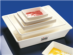 4201-5070 | Laboratory tray, PP white, in. LxW 500x700 mm, 60l