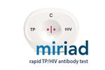 815311005992 | Miriad Rapid TP HIV Antibody Test Point of Use les