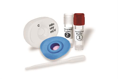 815311006005 | MedMira Miriad Rapid HBc HIV HCV Antibody Test Po