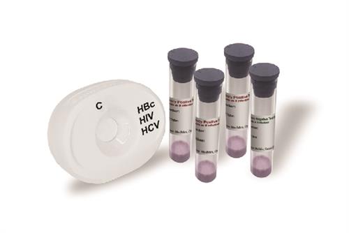 815311006104 | MedMira Reveal HBc HIV HCV Antibody Test Controls