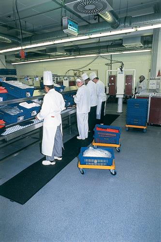 EN0203 | Cleanroom anti-fatigue mats, Ergomat® Nitril 