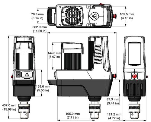 1540 | Crossover Batch Mixer 120 volt North American cord