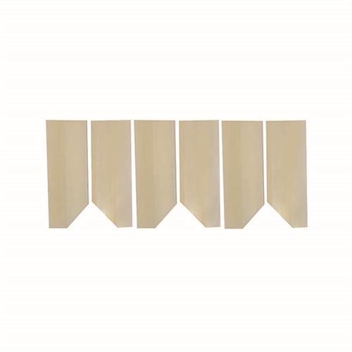 SW4 | Accessory Sweep 5.9 x 2 in package of 6 molded sil