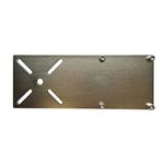 A129 | Plate Mount 100 x 260 mm includes hardware SS