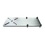 A129 | Plate Mount 100 x 260 mm includes hardware SS