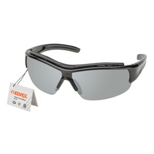 WELRSG300 | Glossy Black Frame w Dark Grey Temple Tips Silver