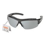 WELRSG300 | Glossy Black Frame w Dark Grey Temple Tips Silver