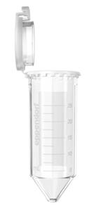 0030118413 | Eppendorf Conical Tubes 25 mL, SnapTec® cap, 25 mL, PCR clean, colorless, 200 tubes (5 bags × 40 tubes)