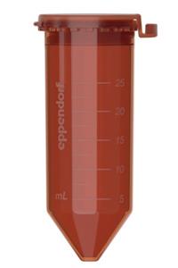 0030118421 | Eppendorf Conical Tubes 25 mL, SnapTec® cap, 25 mL, sterile, pyrogen-, DNase-, RNase-, human and bacterial DNA-free, colorless, 150 tubes (6 bags × 25 tubes)