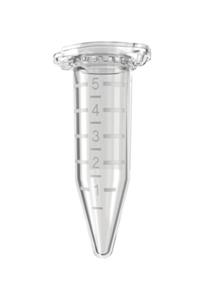 0030119460 | Eppendorf Tubes® 5.0 mL, snap cap, 5.0 mL, PCR clean, colorless, 200 tubes (2 bags × 100 tubes)