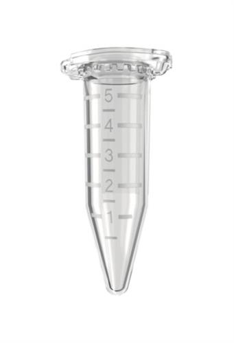 0030119479 | Eppendorf Tubes® 5.0 mL, snap cap, 5.0 mL, Biopur®, colorless, 50 tubes, individually wrapped