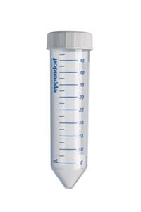 0030122160 | Eppendorf Conical Tubes, 15 mL, sterile, pyrogen-, DNase-, RNase-, human and bacterial DNA-free, colorless, 500 tubes (20 racks × 25 tubes)