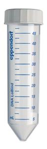 0030122224 | Eppendorf Conical Tubes, 50 mL, sterile, pyrogen-, DNase-, RNase-, human and bacterial DNA-free, amber (light protection), 200 tubes (8 bags × 25 tubes)