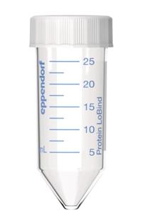 0030122275 | DNA LoBind® Tubes, screw cap, DNA LoBind®, 25 mL, PCR clean, colorless, 200 tubes (4 bags × 50 tubes)
