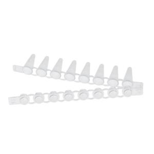 0030124804 | Eppendorf PCR Tube Strips, 0.1 mL, PCR clean, without lids (10 × 12 strips)