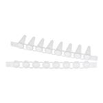0030124812 | Eppendorf PCR Tube Strips, 0.1 mL, PCR clean, with Cap Strips, domed (10 × 12 strips)