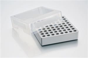 0030140516 | Storage Box 9 × 9, freezer box, for 81 screw cap (cryog.) tubes 1 – 2 mL, 3 pcs., height 53 mm, 2 in, polypropylene, for freezing to -86 °C, autoclavable, with lid and alphanumeric code