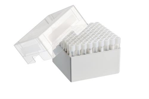 0030140540 | Storage Box 9 × 9, freezer box, for 81 screw cap (cryog.) tubes 3 mL, 2 pcs., height 76 mm, 3 in, polypropylene, for freezing to -86 °C, autoclavable, with lid and alphanumeric code