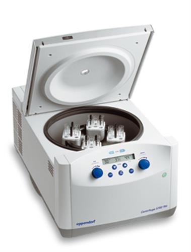 022629921 | Centrifuge 5702 RH, rotary knobs, refrigerated, with Rotor A-4-38 and 4 x 100 mL round bucket, 120 V/50 – 60 Hz (US)