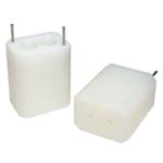022637606 | Adapter, for 4 Eppendorf Tubes® 5.0 mL and 15 mL conical tubes, for 100 mL rectangular bucket in Rotor A-4-44, 2 pcs.
