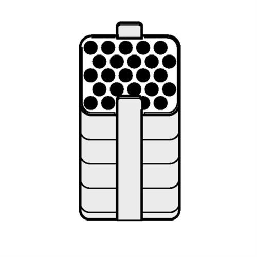 022638084 | Rectangular bucket 250 mL, for Rotor A-4-62, 4 pieces