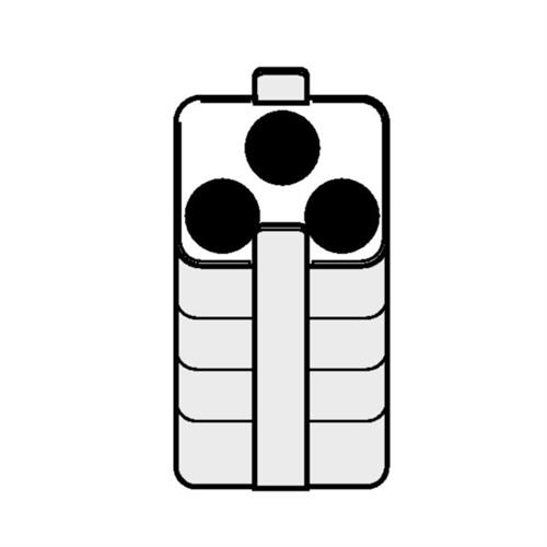 022638327 | Adapter, for 8 round-bottom tubes 7 – 18 mL, for 250 mL rectangular bucket in Rotor A-4-62, 2 pcs.