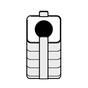 022638408 | Adapter, for 2 round-bottom tubes 50 – 75 mL, for 250 mL rectangular bucket in Rotor A-4-62, 2 pcs.