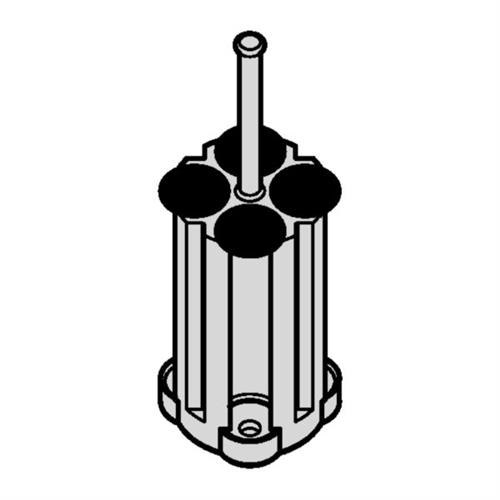 022639226 | Adapter, for 1 conical tube 50 mL, 30 mm × 115 mm, for 100 mL round bucket in Rotor A-4-38, 2 pcs.