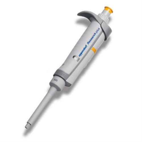 2231300038 | Trade-in Eppendorf Research® plus, 1-channel, variable, Completion of your transaction for purchasing Trade-In pipettes will require that old pipettes be mailed directly into our facility within 30 days of receiving your new pipettes., 20 – 200 µL, yellow