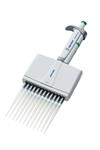 3125000214 | Eppendorf Research® plus, 8-channel, variable, 120 – 1,200 µL, dark green. Replaces order no. 3122000213.