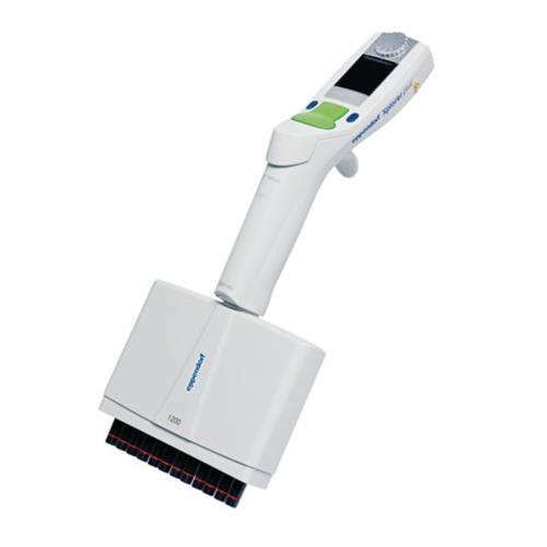 4861000821 | Eppendorf Xplorer® plus, 8-channel, variable, 50 – 1,200 µL, green