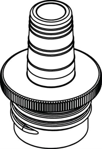 4960800074 | Bottle thread adapter, PP, from GL 32 to GL 40