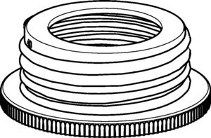 4960800139 | Bottle thread adapter, PP, from GL 32 to GL 27