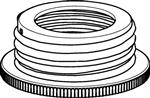 4960832006 | Thread adapter, for jerrycan 5 L, ETFE, from 45 mm to 17/8'' thread