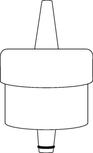 4960839000 | Bottle thread adapter, ETFE, from GL 45 to GL 38