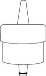 4960839000 | Bottle thread adapter, ETFE, from GL 45 to GL 38