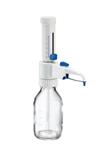4967000014 | Varispenser® 2x, 1-channel, bottle top dispenser with recirculation valve and telescopic intake tube (length 125 – 240 mm), 0.2 – 2 mL, incl. adapters GL 25, GL 28/S 28, GL 32, GL 38, S 40