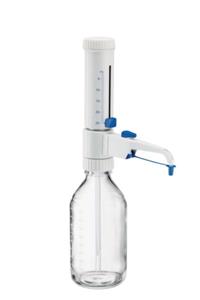 4967000030 | Varispenser® 2x, 1-channel, bottle top dispenser with recirculation valve and telescopic intake tube (length 125 – 240 mm), 1 – 10 mL, incl. adapters GL 25, GL 28/S 28, GL 32, GL 38, S 40