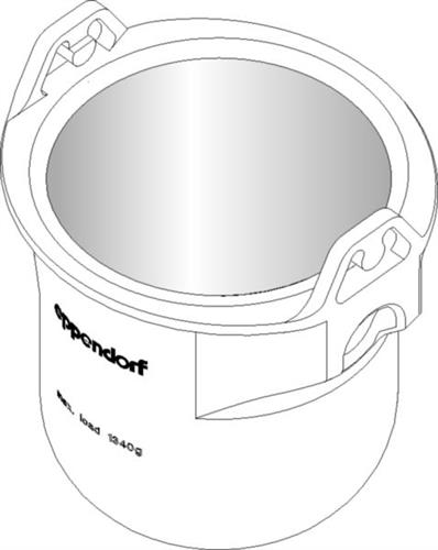 5895102000 | Round bucket, for Rotor S-4x1000, 4 pcs.